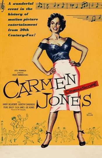 Carmen Jones 1954 Movie Poster