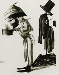 Cartoon of Verdi Cooking